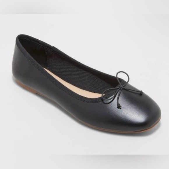 Women's Jackie Ballet Flats with Memory Foam Insole - A New Day™ - Picture 1 of 4
